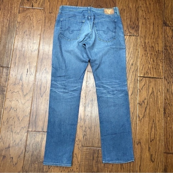 AG Adriano Goldschmied men’s the Everett slim straight den 360 jeans - Picture 11 of 11